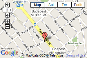 Találja meg üzletünket a Google térkép segítségével